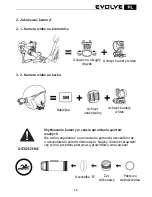 Предварительный просмотр 19 страницы Evolve Sport Cam X1 User Manual