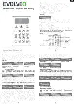 Evolveo ACS-KEY3 Manual предпросмотр