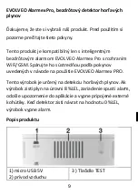 Preview for 9 page of Evolveo Alarmex Pro ACSALMGAS Manual