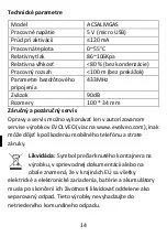 Preview for 14 page of Evolveo Alarmex Pro ACSALMGAS Manual