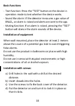 Preview for 18 page of Evolveo Alarmex Pro ACSALMGAS Manual