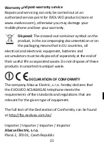 Preview for 21 page of Evolveo Alarmex Pro ACSALMGAS Manual