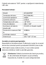 Preview for 20 page of Evolveo Alarmex Pro ACSALMPIRP Manual