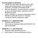 Предварительный просмотр 4 страницы Evolveo Armor XL User Manual