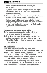 Предварительный просмотр 14 страницы Evolveo Bluetooth Repro 3W User Manual