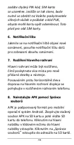 Предварительный просмотр 10 страницы Evolveo EasyPhone AD Manual