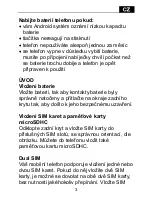 Предварительный просмотр 3 страницы Evolveo EasyPhone D2 User Manual