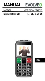 Evolveo EasyPhone EB Manual предпросмотр