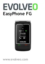 Предварительный просмотр 1 страницы Evolveo EasyPhone FG Manual