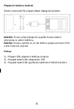 Предварительный просмотр 8 страницы Evolveo Grafico T12 Manual