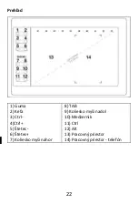 Предварительный просмотр 22 страницы Evolveo Grafico T12 Manual