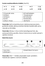 Предварительный просмотр 23 страницы Evolveo Grafico T12 Manual