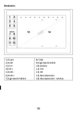 Предварительный просмотр 56 страницы Evolveo Grafico T12 Manual