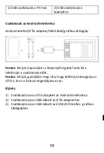 Предварительный просмотр 59 страницы Evolveo Grafico T12 Manual