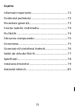 Preview for 71 page of Evolveo Grafico T12 Manual