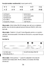 Предварительный просмотр 74 страницы Evolveo Grafico T12 Manual