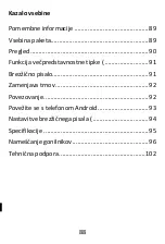 Предварительный просмотр 88 страницы Evolveo Grafico T12 Manual