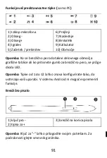 Предварительный просмотр 91 страницы Evolveo Grafico T12 Manual