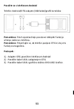 Предварительный просмотр 93 страницы Evolveo Grafico T12 Manual