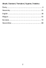 Предварительный просмотр 2 страницы Evolveo Grafico TW Manual