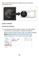 Предварительный просмотр 10 страницы Evolveo Grafico TW Manual