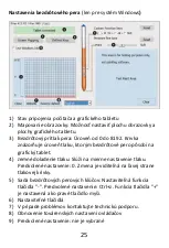 Предварительный просмотр 25 страницы Evolveo Grafico TW Manual