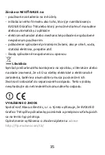 Предварительный просмотр 35 страницы Evolveo Grafico TW Manual