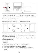 Предварительный просмотр 41 страницы Evolveo Grafico TW Manual