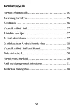 Предварительный просмотр 54 страницы Evolveo Grafico TW Manual