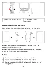 Предварительный просмотр 58 страницы Evolveo Grafico TW Manual