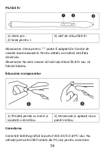 Предварительный просмотр 74 страницы Evolveo Grafico TW Manual