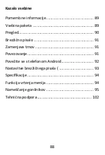 Предварительный просмотр 88 страницы Evolveo Grafico TW Manual