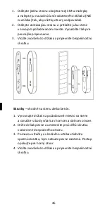 Предварительный просмотр 26 страницы Evolveo Ringo DB2 Manual