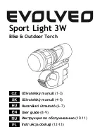 Preview for 1 page of Evolveo Sport Light 3W User Manual