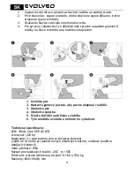 Preview for 4 page of Evolveo Sport Light 3W User Manual