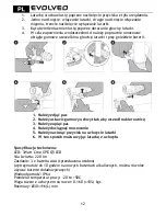 Preview for 12 page of Evolveo Sport Light 3W User Manual