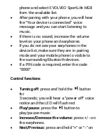 Предварительный просмотр 3 страницы Evolveo SportLife MG8 User Manual