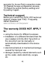 Предварительный просмотр 41 страницы Evolveo Terra NV4 Manual