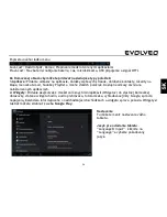 Preview for 24 page of Evolveo vision XD7 User Manual