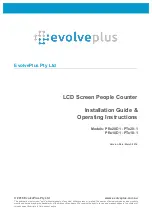 EvolvePlus PRx20D1 Installation Manual & Operating Instructions preview