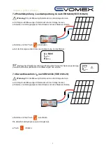 Предварительный просмотр 7 страницы Evomex Solarmex 1000 mem Instruction Manual