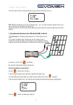 Предварительный просмотр 8 страницы Evomex Solarmex 1000 mem Instruction Manual