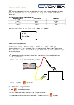 Предварительный просмотр 9 страницы Evomex Solarmex 1000 mem Instruction Manual