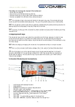 Предварительный просмотр 18 страницы Evomex Solarmex 1000 mem Instruction Manual