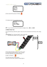 Предварительный просмотр 24 страницы Evomex Solarmex 1000 mem Instruction Manual