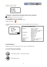 Предварительный просмотр 25 страницы Evomex Solarmex 1000 mem Instruction Manual