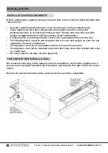 Предварительный просмотр 12 страницы Evonic Fires Alisio 1150 Instruction Manual