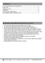 Preview for 2 page of Evonic Fires E-LLUMINATE Instruction Manual