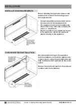 Предварительный просмотр 8 страницы Evonic Fires E1030 DS Instruction Manual