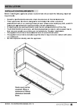 Предварительный просмотр 13 страницы Evonicfires Alente Instruction Manual